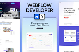 develop webflow website, convert figma to webflow