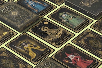design custom tarot, oracle, zodiac, tcg and playing cards