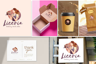 design  food, cafe, and restaurant logo in 6 hours