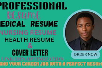 craft medical resume, healthcare resume, nursing resume and  resume writing