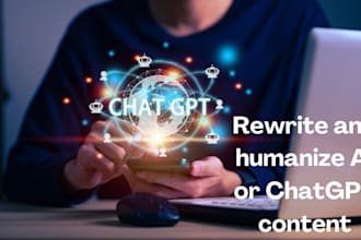 edit rewrite chatgpt ai generated blogs, essays, articles