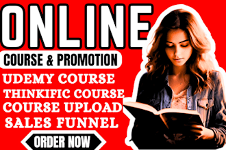 online course promotion udemy course, facebook ad to boost enrollment on udemy
