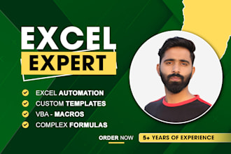 be your microsoft excel spreadsheet, google sheets, vba, macro specialist