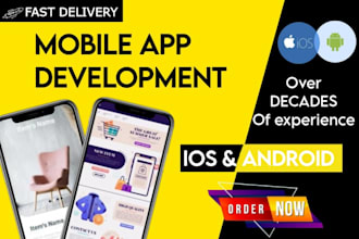 launch mobile app development iphone android ios app flutter backend frontend