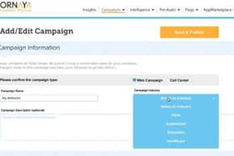 create landing page with jornaya and trustedform configured