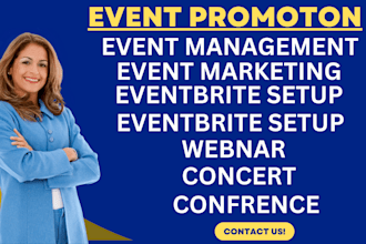 do organic event promotion to targeted audence, eventbrite promotion, webinar