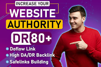 increase ahrefs domain rating dr via high authority dofollow seo backlinks