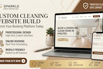 design lead capture cleaning website booking koala pricing parameters launch27