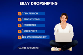 do ebay dropshipping store mangement
