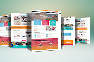 create kindergarten website, pre school, day care website, school website