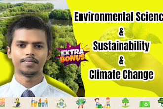 write SEO research articles on environmental science, sustainability