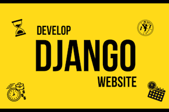 develop and customize python, django and flask code