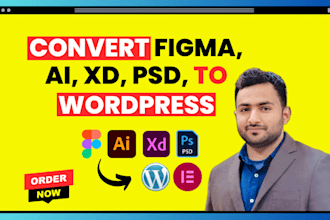 do adobe xd to wordpress website