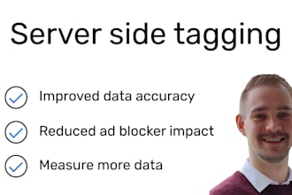 implement server side tagging with facebook conversion API, google ads, linkedin