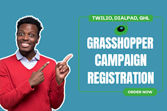 do grasshopper tcr registration, a2p 10dlc, ringcentral