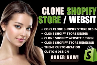 clone shopify store copy clone shopify website shoify clone