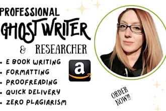fiction ghostwriter, romance ebook writer, ghost book writer,  self help