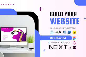 develop business website, full stack website development