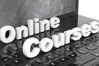 create online course content training manual course curriculum content creation
