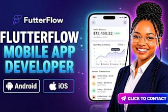 be flutterflow mobile app developer, flutterflow ai mobile app development