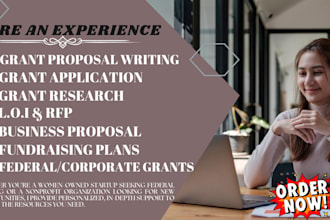 write winning grant proposal, grant application, grant reaserch, rfp reaserch