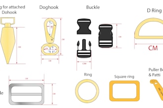 design hardware material, buckles for bags and accessories