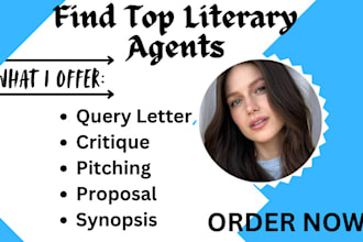 find top active literary agents for your movie script, screenplay, feature film