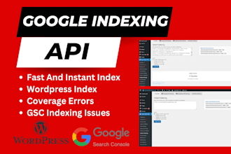 do fast instant google indexing api for wordpress fix gsc coverage errors