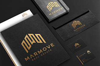 do unique modern minimalist luxury business logo design