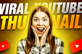 design viral youtube thumbnail