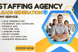 staffing agency recruitment leads staffing agency leads facebook ads google ads