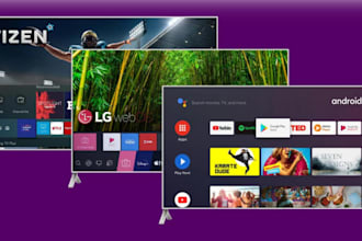develop iptv app, samsung tizen, tivimate app, live channel tv and vod platform