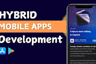 do flutter mobile app development for hybrid apps