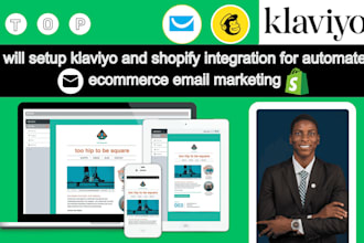 setup klaviyo and shopify integration for automated ecommerce email marketing