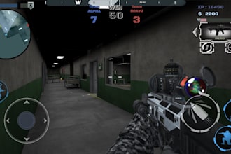 develop a unity 3d shooting game, multiplayer shooting game, fps game for you
