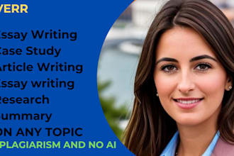 do case study analysis and research and summary writing, welcome to my gig