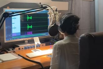a professional female chinese mandarin and english voice over