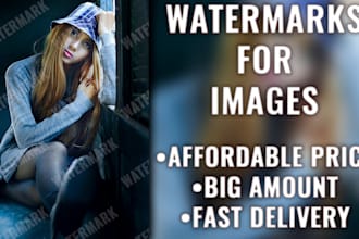 add watermarks to hundred of images at once