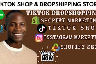 create tiktok shop tiktok shop setup, tiktok dropshippong, shopify dropshopping