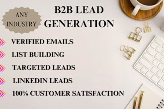 make b2b lead generation and verified email list building