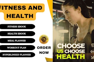 design ebook for brands health fitness training planner ebook ghostwriter