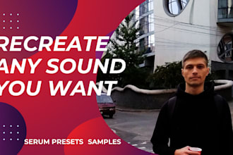 recreate or create preset you want in serum or serum 2
