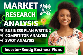 do market research report business plan writing competitor analysis for investor