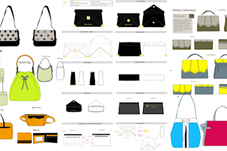 design luxury bag,handbag,backpack with factory  techpack manufacturing process