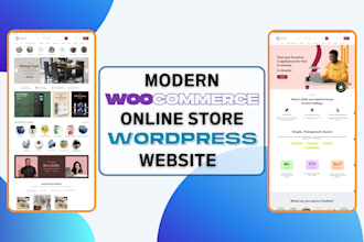 build dropshipping woocommerce online store ecommerce wordpress website design