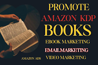 do viral amazon KDP book promotion, kindle book advertising ebook marketing