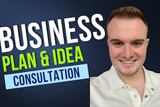 a business consultant for startups and entrepreneurs