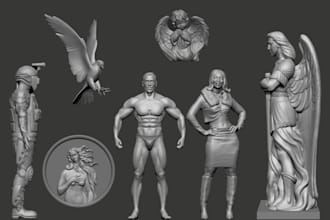 create high quality 3d printable sculptures