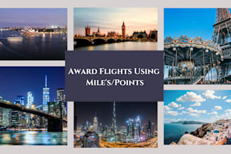 find perfect award flights using your miles and points