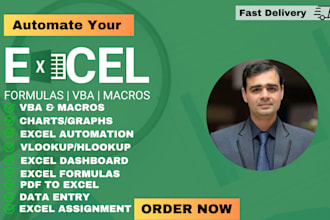 do excel vba, google sheets, macros, formulas and custom spreadsheet template